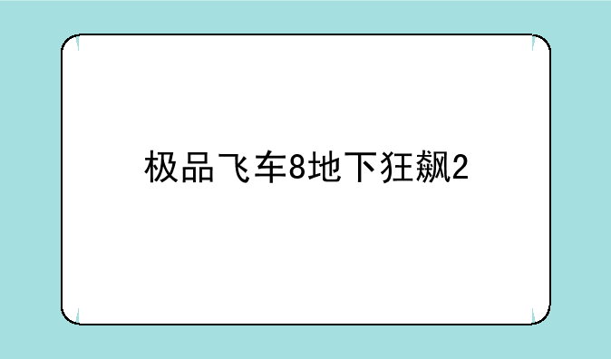 极品飞车8地下狂飙2__极品飞车8地下狂飙2的直线加速怎么玩