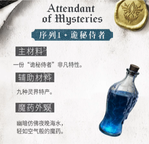 诡秘之主占卜家魔药配方是什么-占卜家魔药配方及晋升方法