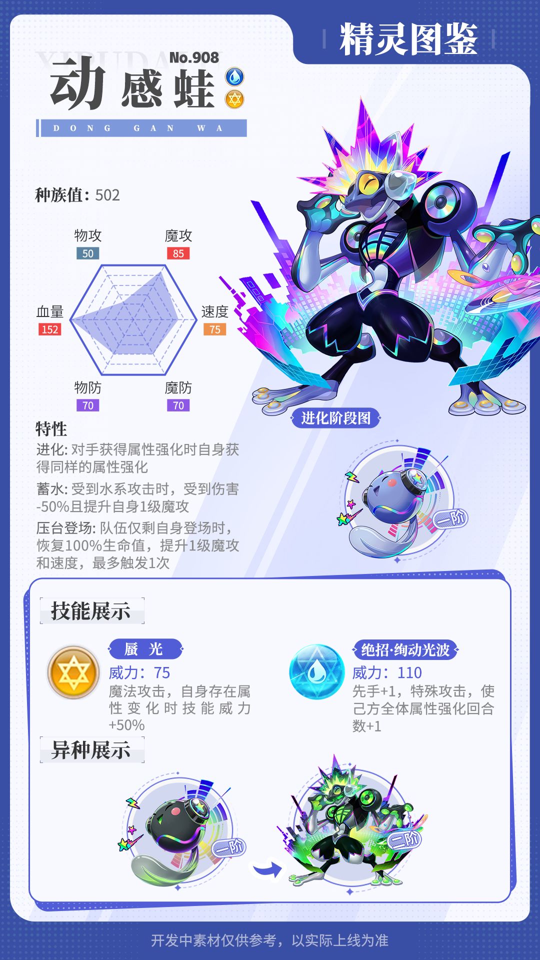 西普大陆动感蛙技能怎么样-动感蛙代表技能一览